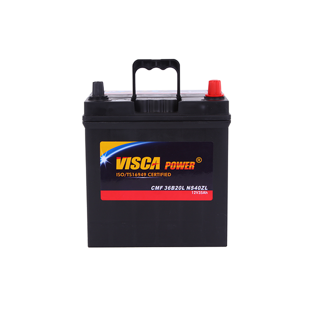 BATTERIE DE DÉMARRAGE DE VOITURE STANDRAD 36B20L JUJIANG POWER JIS