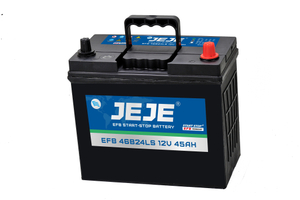 Batterie de voiture EFB Start-Stop Marque JEJE 12V 46B24L 45AH