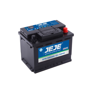 Batterie de voiture EFB Start-Stop Marque JEJE 12V EFB 55559 55AH