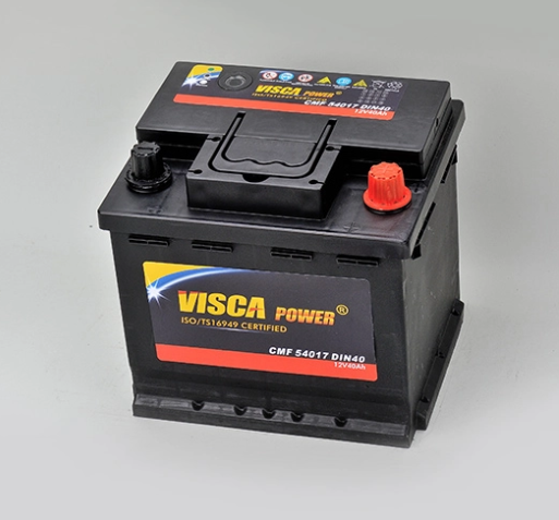 Batterie de voiture 12 V 40 Ah sans entretien.